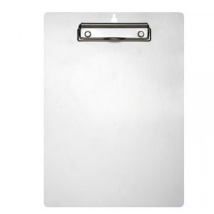 Tabla a4 c/clip de aluminio