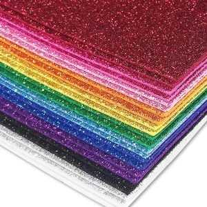 Goma eva 40 x 60 con brillantina