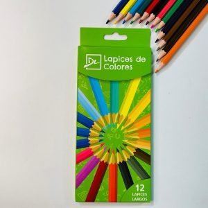 Lapices de colores x12 largo dali