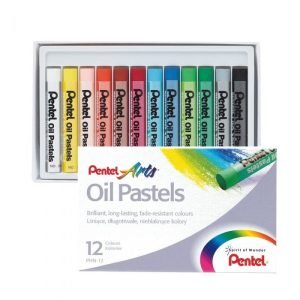Oleo pastel Pentel x12colores