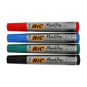 Marcador permanente punta gruesa redondo bic