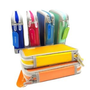 Cartuchera 2 pisos con cierres sabonis