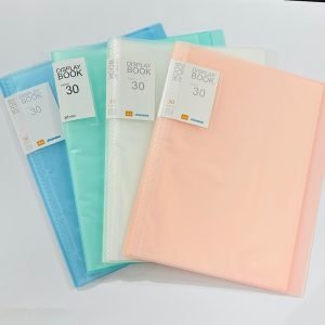 Carpeta a4 30 folios colores pasteles