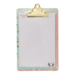 Tabla a5 c/clip aprieta papeles de metal mooving