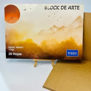 Block a4 kraft 20h 180gr trazo