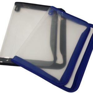 Sobre de pvc con cierre A4 para guardar y proteger toda  documentacion .