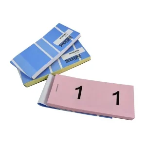 libreta numero de turno doble del 1 al 99