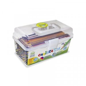 Lapices de colores x120 maletin carioca tita