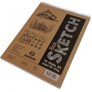 block a4 para sckech papel 120gr