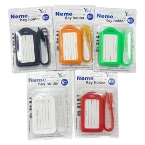 Etiqueta goma para valijas