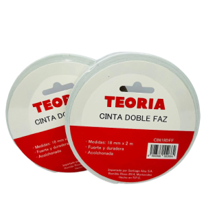 Cinta doble faz 18mm