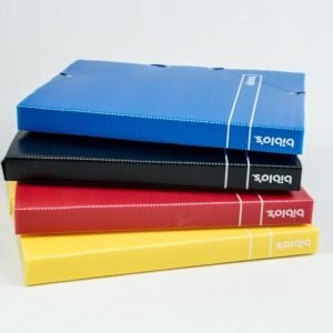 Carpeta escolar con elastico biblos