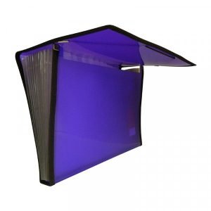 Carpeta a4 con 12 separciones con elastico