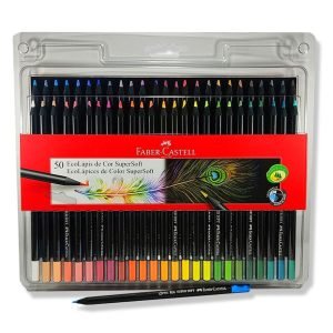 Lapices de colores x50 faber supersoft