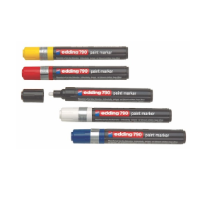 Marcador edding 790 blanco