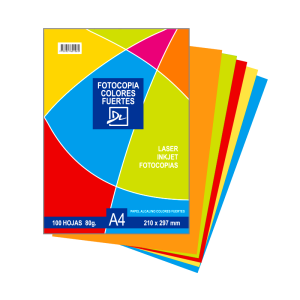 Papel fotocopia a4 de color