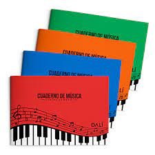 Cuaderno de musica dali