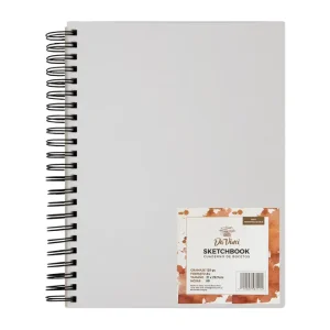 Sketchbook con tapa entelada da vinci a4