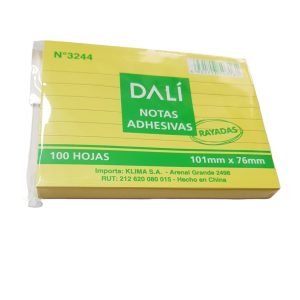 Notas autohadesivas 38mm x 51mm x100
