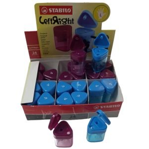 Sacapunta para minas con deposito stabilo