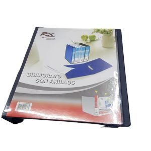 Archivador 2 anillos lomo de 4cm de pvc rx