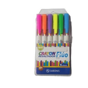 Crayola x6 fluo sabonis