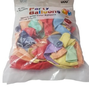 Globo 10" x50 color liso pastel filippo