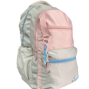 Mochila crema-rosa tweeny ibi craft