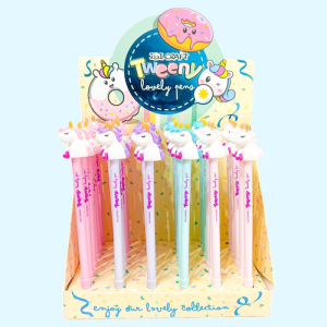 Lapicera borrable 0.5mm ibi craft tweeny unicornio