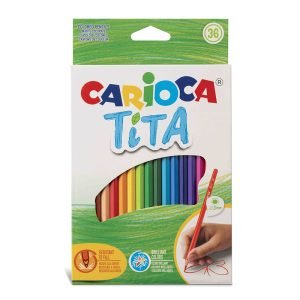 Lápices de colores x36 carioca tita