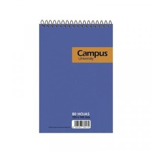 bloc 8x12cm cuadriculado 80hojas