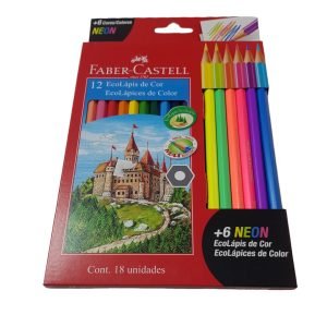 Lapices de colores x12 +6 faber
