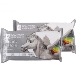 Cerámica gris 500gr infantozzi