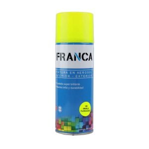 Pintura en aerosol fluorescentes  franca