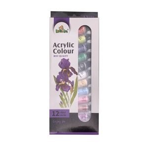 Pintura acrilica x12 tubos 9ml