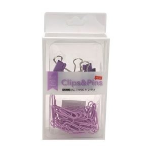 Clips mas pinza colores pastel