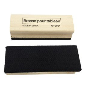 Borrador de madera y fieltro