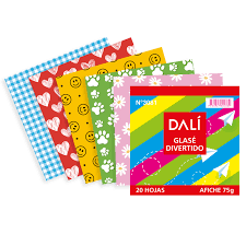 Papel glace divertido x20h