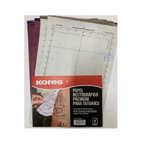 Papel hectografico oficio x5 kores