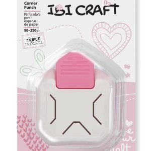 Perforadora de esquinas corte recto ibi craft