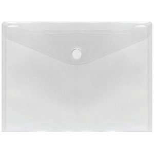 Sobre plastico a4 con broche dali