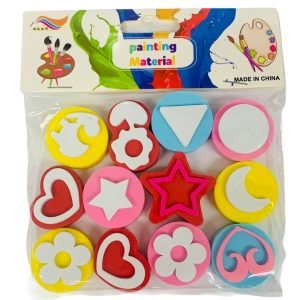 Sello de goma Eva x12pc