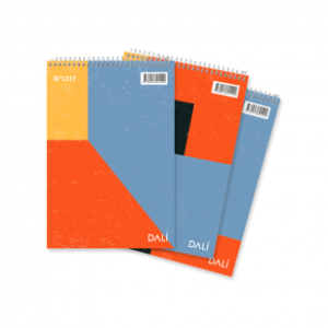 Block a5 c/espiral rayado dali