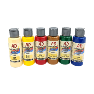 Pintura acrílica metalizada y fluo 60ml