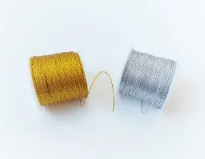 Hilo cordon plata y oro