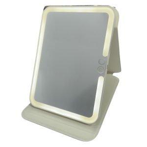 Espejo rectangular con luz led