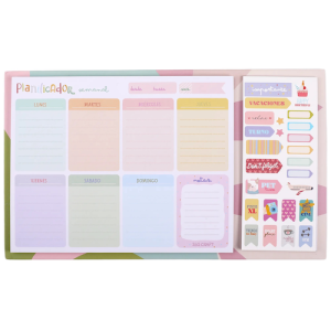 Planificador semanal 52 hojas ibi craft