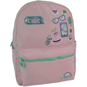 Mochila rosa brillante tweeny ibi craft