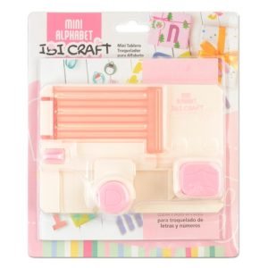 Mini troqueladora alfabetica ibi craft