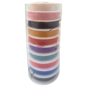 Tanza blanca y colores